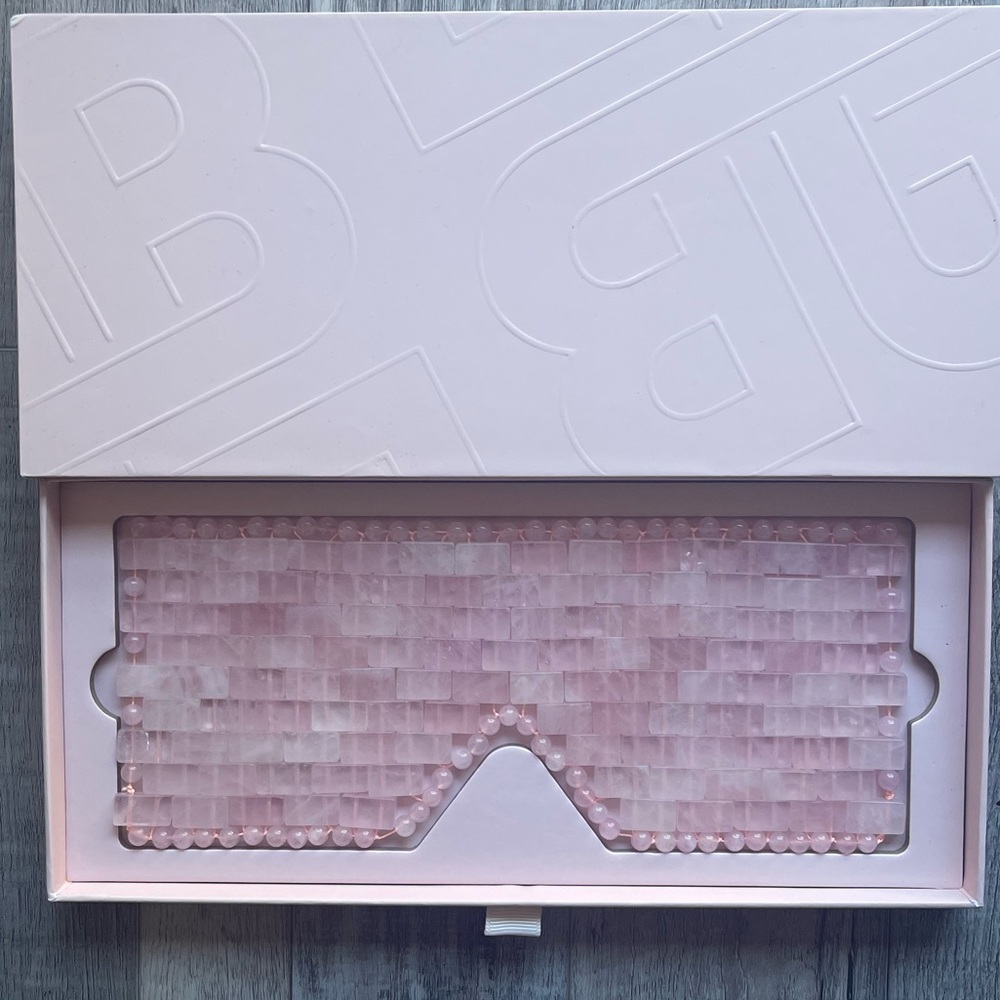 Rose Quartz Eye Mask